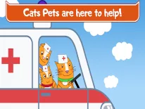 Trucs voor Cats Pets Animal Doctor Games for Kids! Pet doctor op Android e iPhone