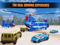 Trucs voor US Police City Car Transport Truck 3D op Android e iPhone
