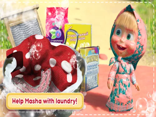 Trucs voor Masha and the Bear: House Cleaning Games for Girls op Android e iPhone Trucs voor Masha and the Bear: House Cleaning Games for Girls op Android e iPhone