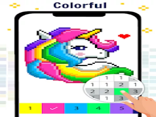 Trucs voor Pixel Art Color by number - Coloring Book Games op Android e iPhone Trucs voor Pixel Art Color by number - Coloring Book Games op Android e iPhone