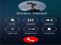 Trucs voor Chiamata dalla sirena capo Prank simulazione op Android e iPhone