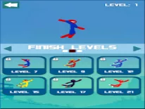 Trucs voor Super Hero Hook: Stickman Rope Swing op Android e iPhone