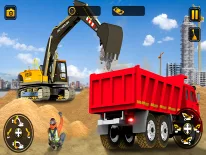 Trucs voor ciudad construcción sim: máquina elevadora camión op Android e iPhone