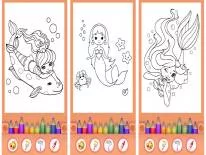 Trucs voor Sirene da colorare - Principessa LIBRO DA COLORARE op Android e iPhone