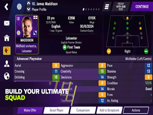 Trucs voor Football Manager 2021 Mobile op Android e iPhone