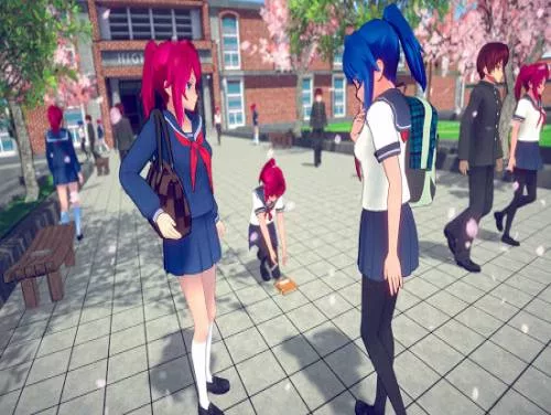 Trucs voor anime alto scuola Girl vita 3d yandere simulatore op Android e iPhone